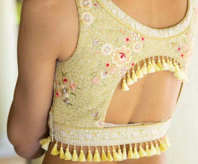 blouse back designs trendy best stunning latest blouse back designs for